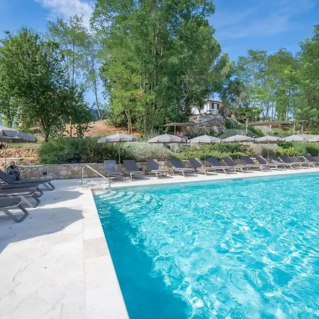 Belmonte Spereto, Pool, Nature, View, Montaione, Toscana Apartman *