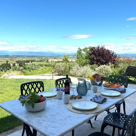 Belmonte Spereto, Pool, Nature, View, Montaione, Toscana *