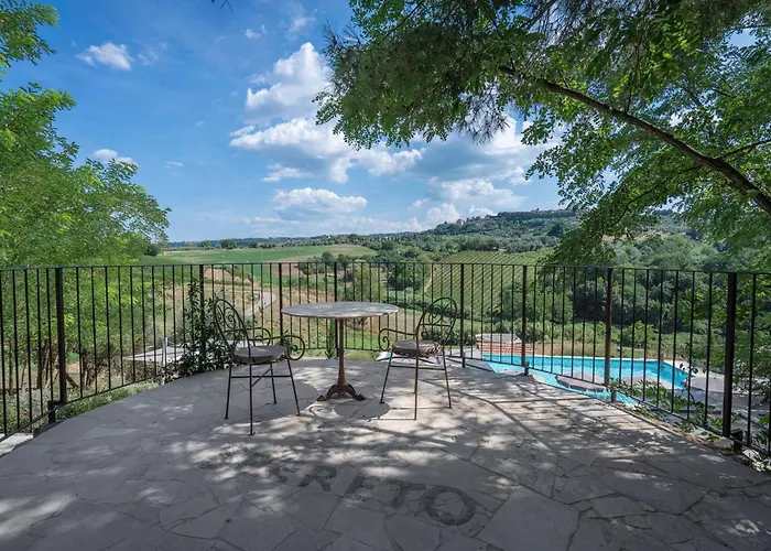 Belmonte Spereto, Pool, Nature, View, Montaione, Toscana * Montaione